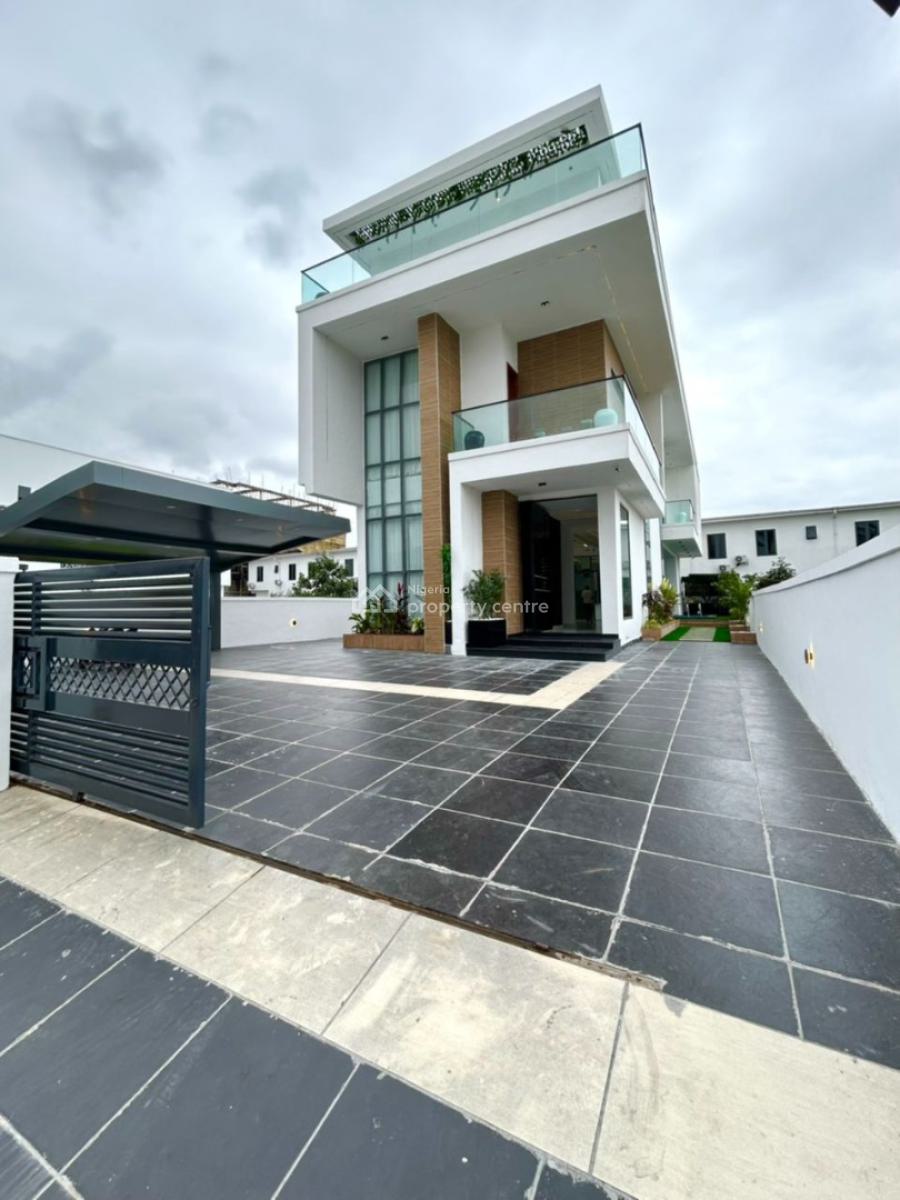 Massive and Luxurious 5 Bedroom Fully Detached Duplex, Osapa, Lekki, Lagos, Detached Duplex for Sale