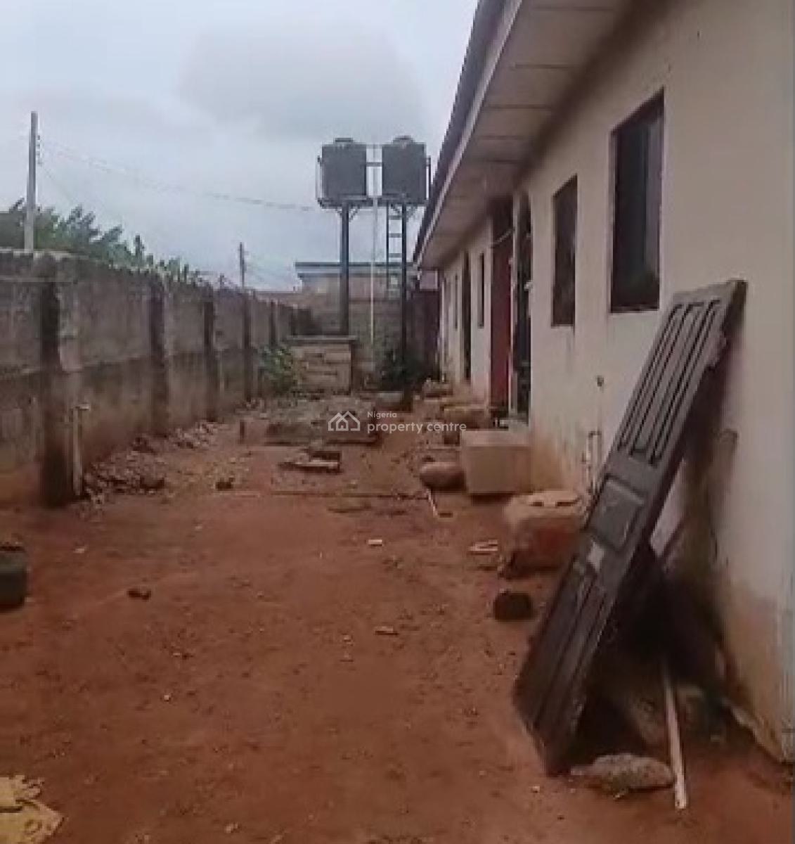 2 Flats of 3 Bedrooms 100ft By 100ft Land, Ebo Community, Airport Road, Gra, Benin, Oredo, Edo, Detached Bungalow for Sale