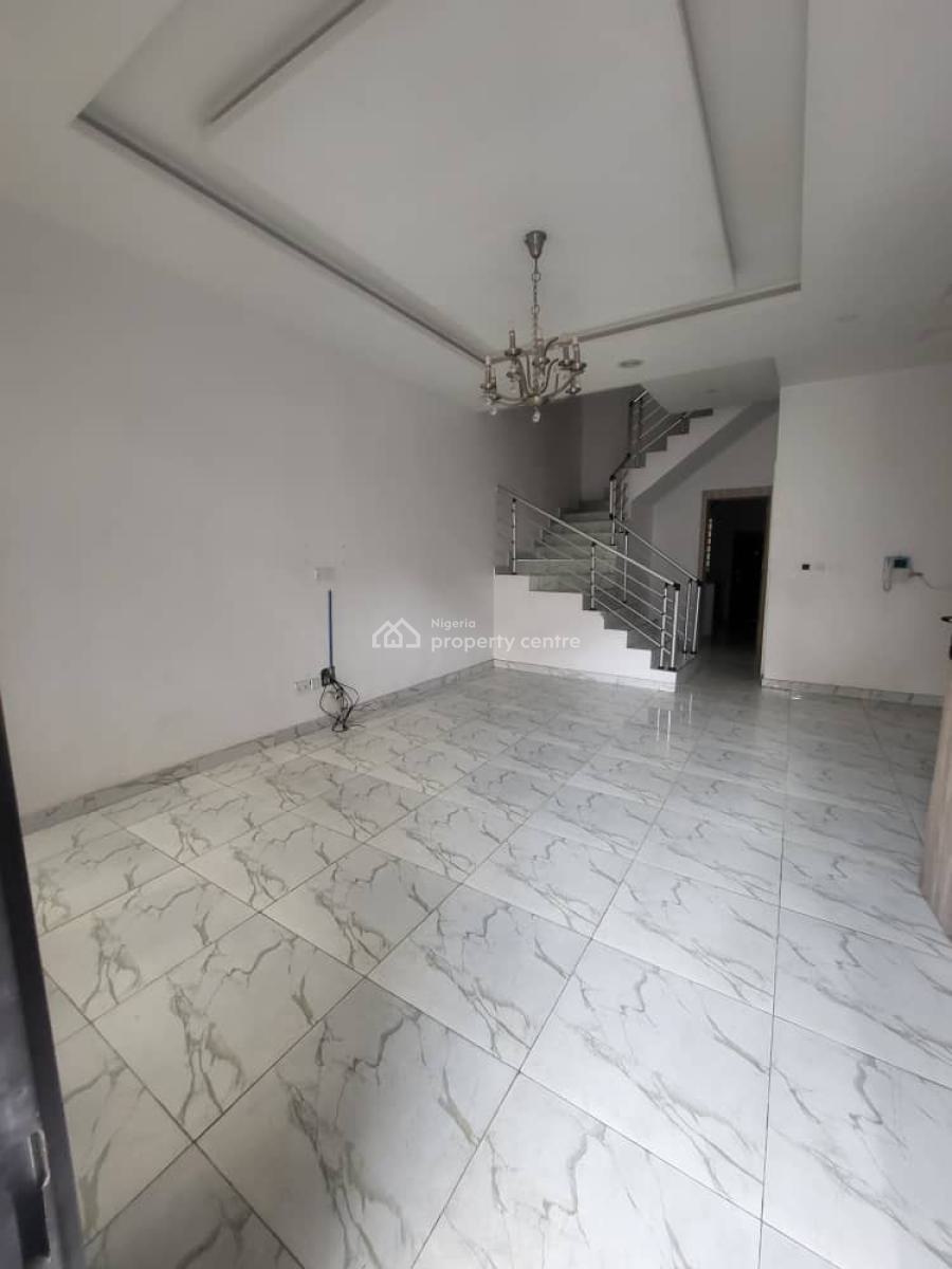 Specious Well Built 4 Bedroom Semi Detached Duplex with Bq, Chevron, Lekki Phase 2, Lekki, Lagos, Semi-detached Duplex for Rent