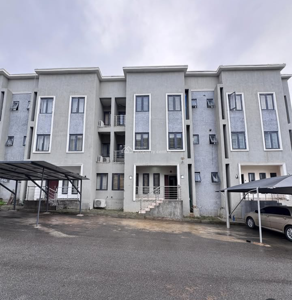 New 5 Bedrooms Terrace Duplex, Family Lounge and Bq, (tarred Roads), Galadimawa, Abuja, Terraced Duplex for Sale