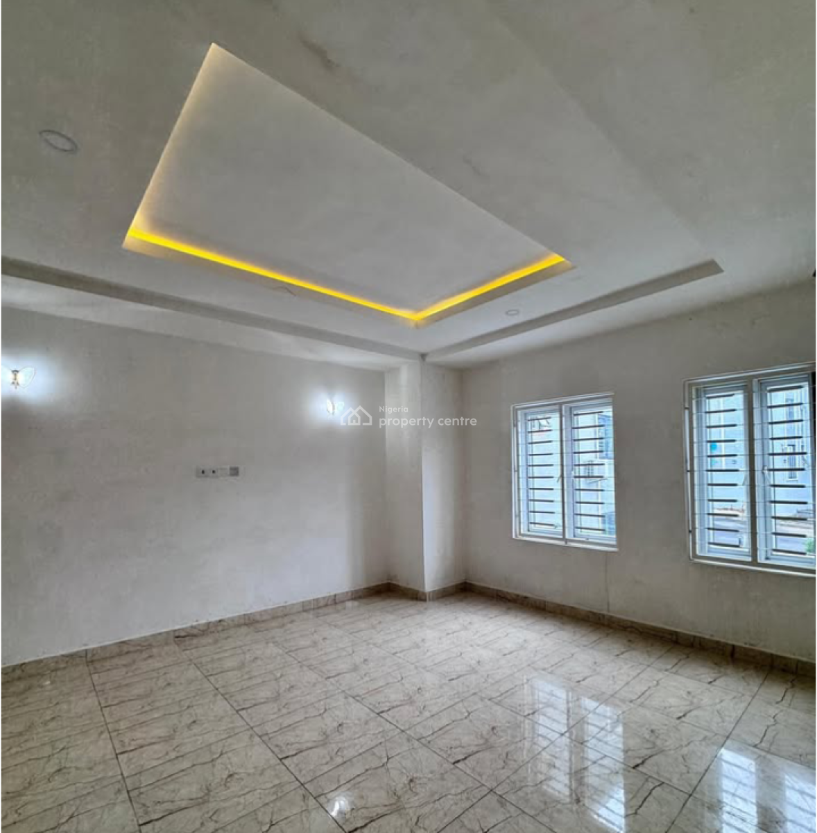 New 5 Bedrooms Terrace Duplex, Family Lounge and Bq, (tarred Roads), Galadimawa, Abuja, Terraced Duplex for Sale