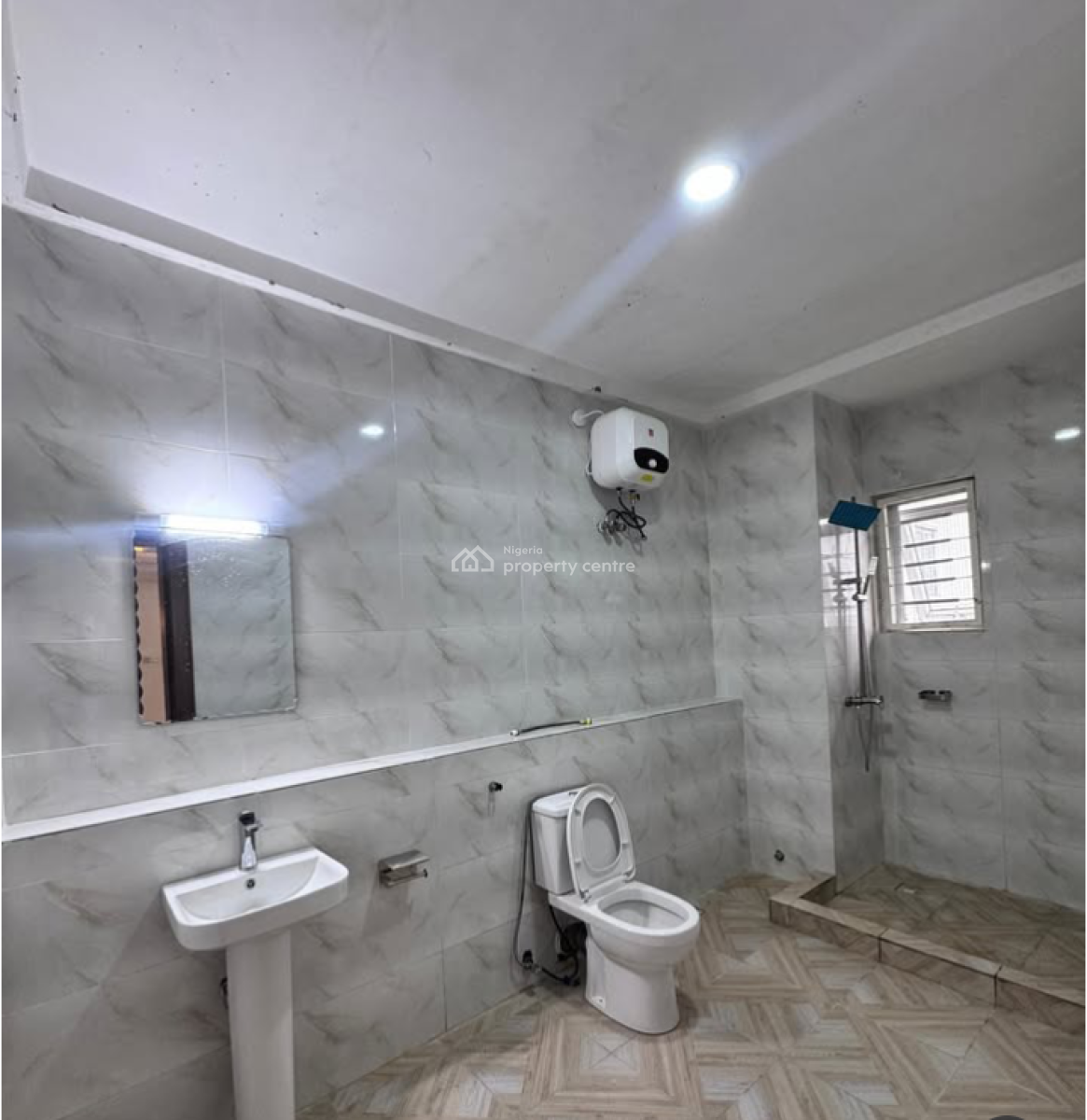 New 5 Bedrooms Terrace Duplex, Family Lounge and Bq, (tarred Roads), Galadimawa, Abuja, Terraced Duplex for Sale