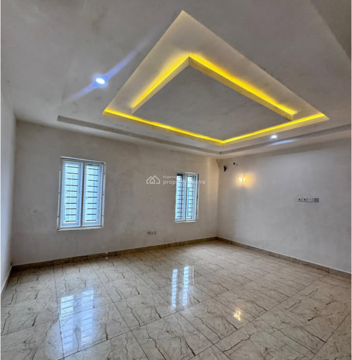 New 5 Bedrooms Terrace Duplex, Family Lounge and Bq, (tarred Roads), Galadimawa, Abuja, Terraced Duplex for Sale