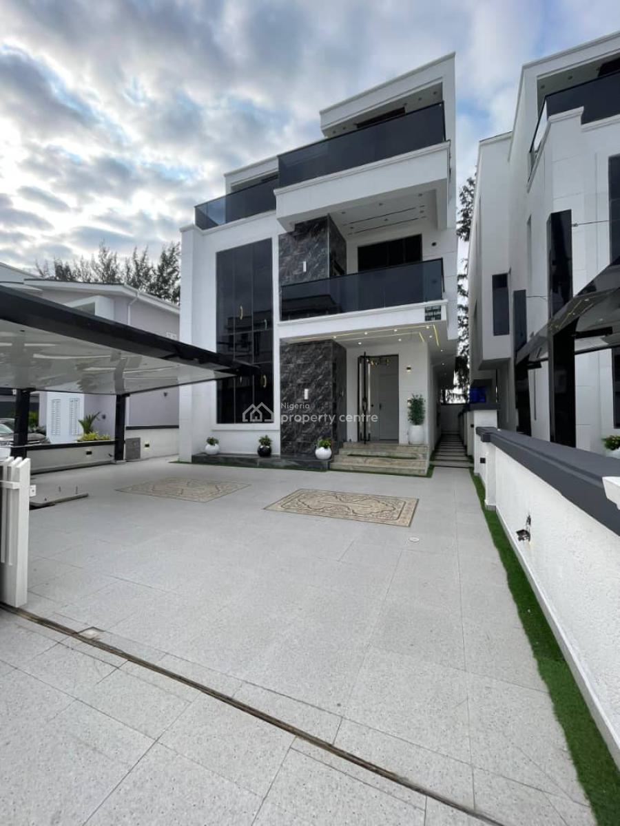 Contemporary 5 Bedroom Duplex with Bq, Ikota, Lekki, Lagos, Detached Duplex for Sale