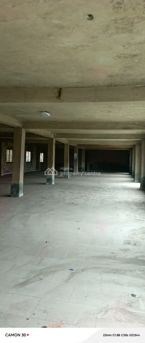 Good 11,000sqft Open Plan Office/storage Warehouse, Off Eric Moore, Surulere, Lagos, Warehouse for Rent