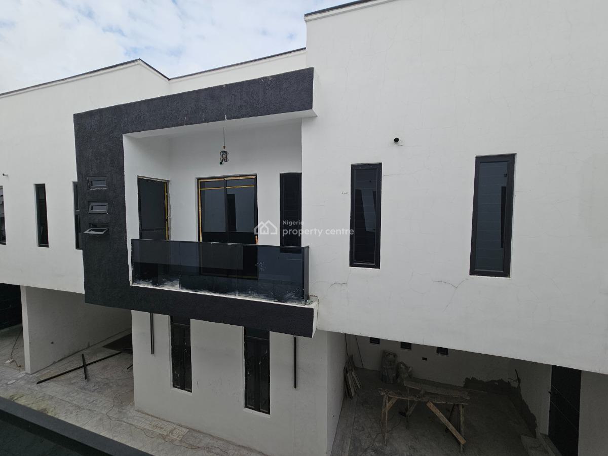 Newly Built 4 Bedroom Terrace with Bq, Ajah, Lagos, Terraced Duplex for Sale