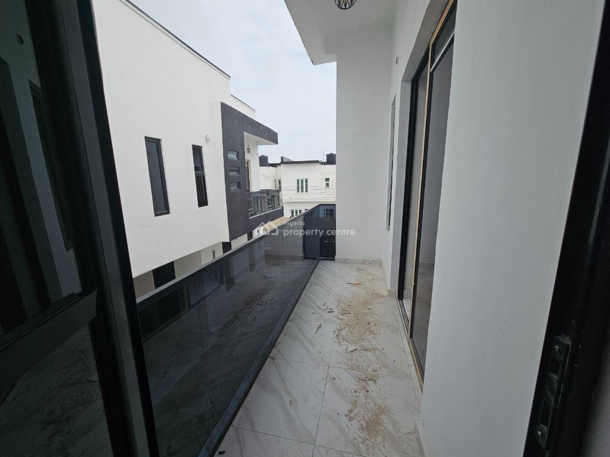 Newly Built 4 Bedroom Terrace with Bq, Ajah, Lagos, Terraced Duplex for Sale