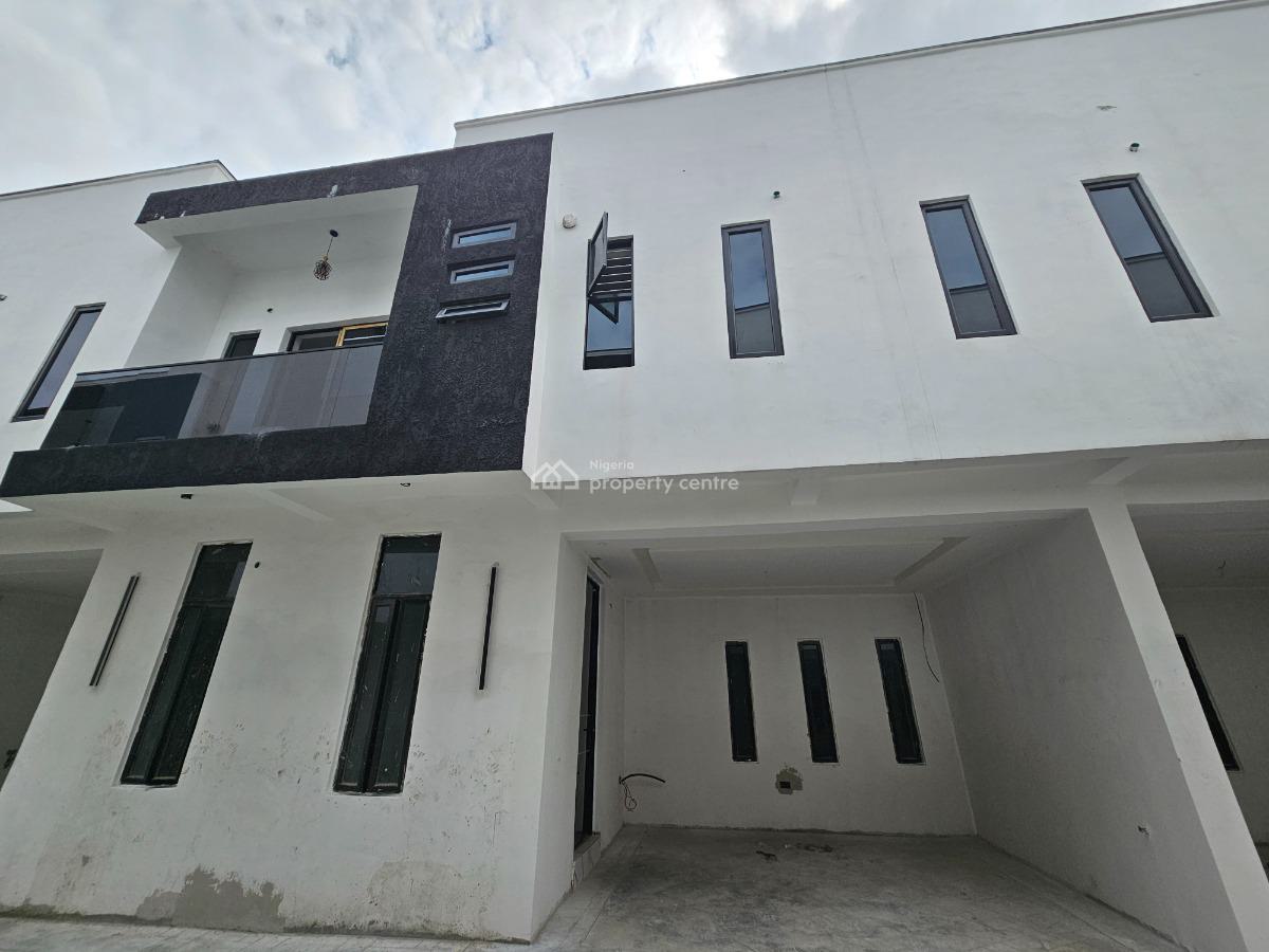Newly Built 4 Bedroom Terrace with Bq, Ajah, Lagos, Terraced Duplex for Sale
