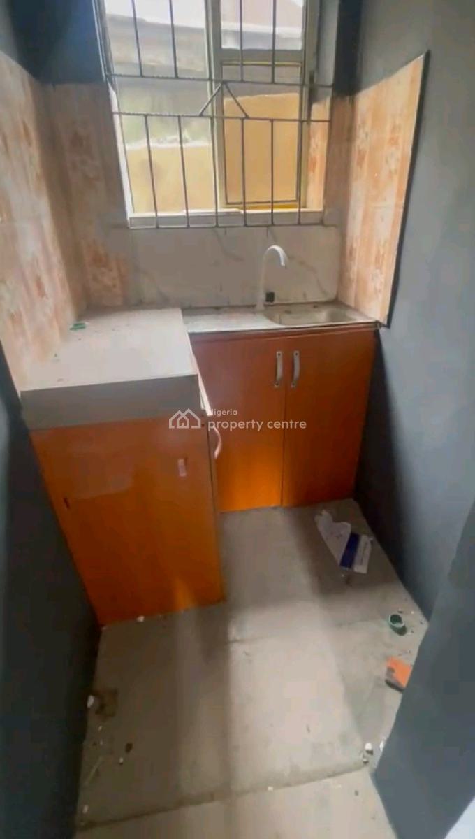 Newly Built Room Self Contain Ground Flat All Tied with Pop and Kitchen Cabinet, Off Diya Street, Gbagada, Lagos, Self Contain (single Rooms) for Rent