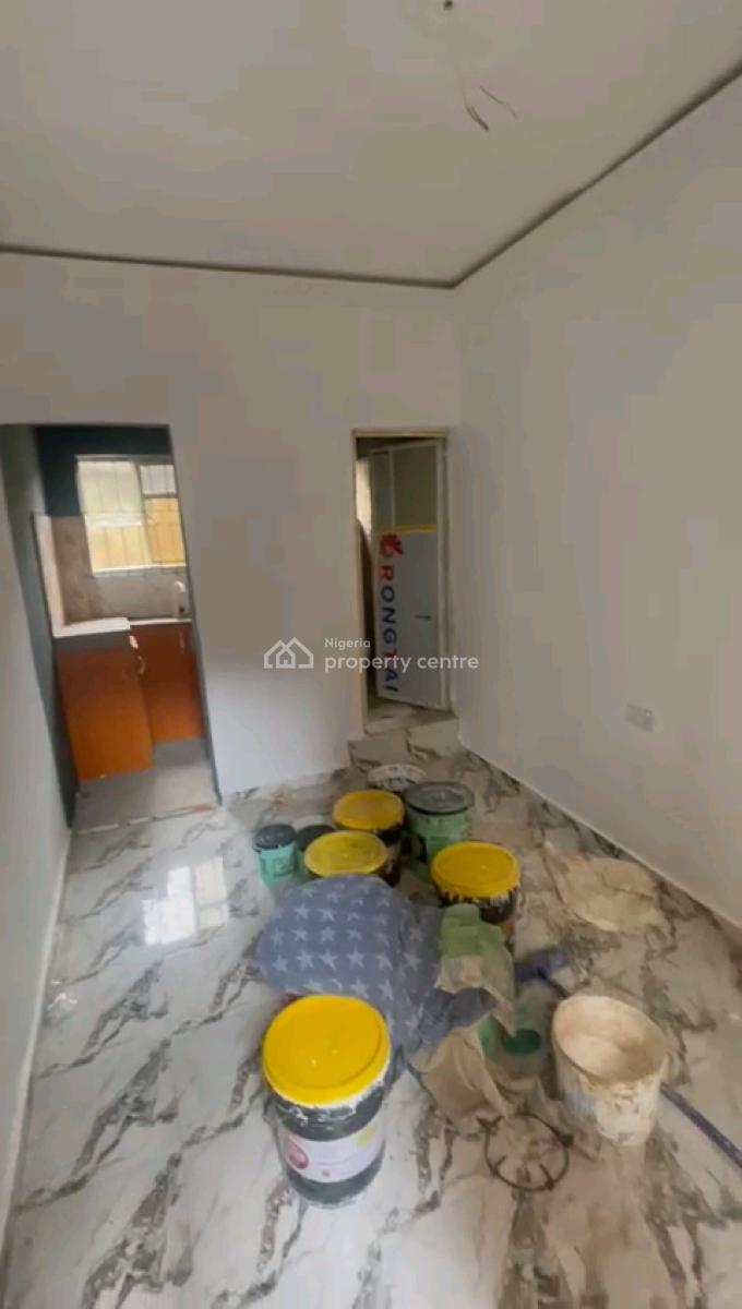 Newly Built Room Self Contain Ground Flat All Tied with Pop and Kitchen Cabinet, Off Diya Street, Gbagada, Lagos, Self Contain (single Rooms) for Rent