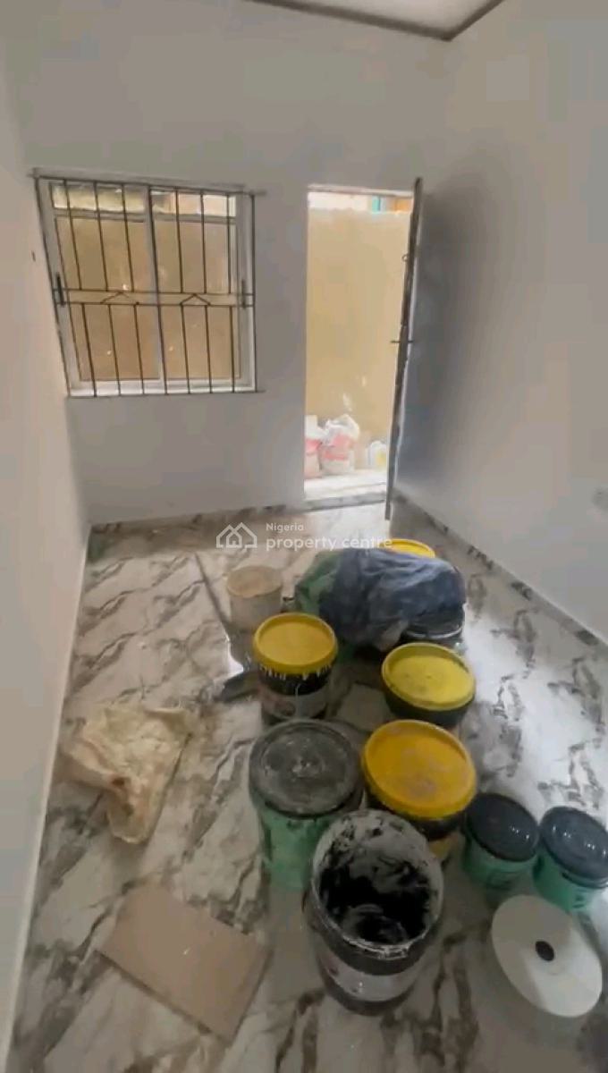 Newly Built Room Self Contain Ground Flat All Tied with Pop and Kitchen Cabinet, Off Diya Street, Gbagada, Lagos, Self Contain (single Rooms) for Rent