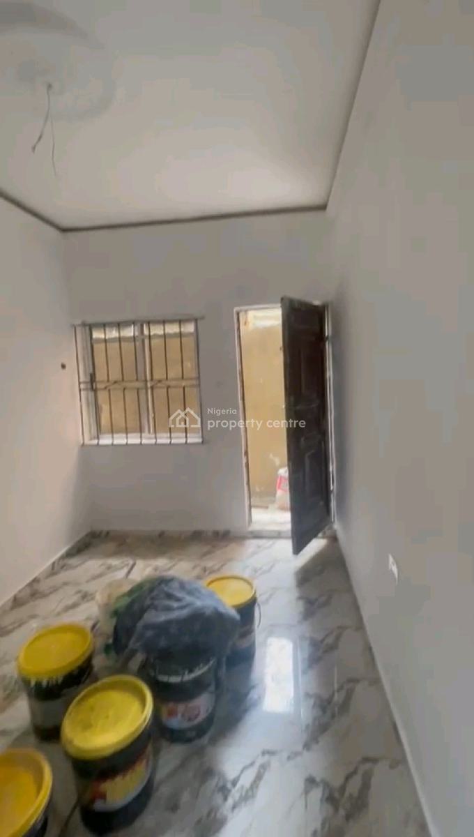 Newly Built Room Self Contain Ground Flat All Tied with Pop and Kitchen Cabinet, Off Diya Street, Gbagada, Lagos, Self Contain (single Rooms) for Rent