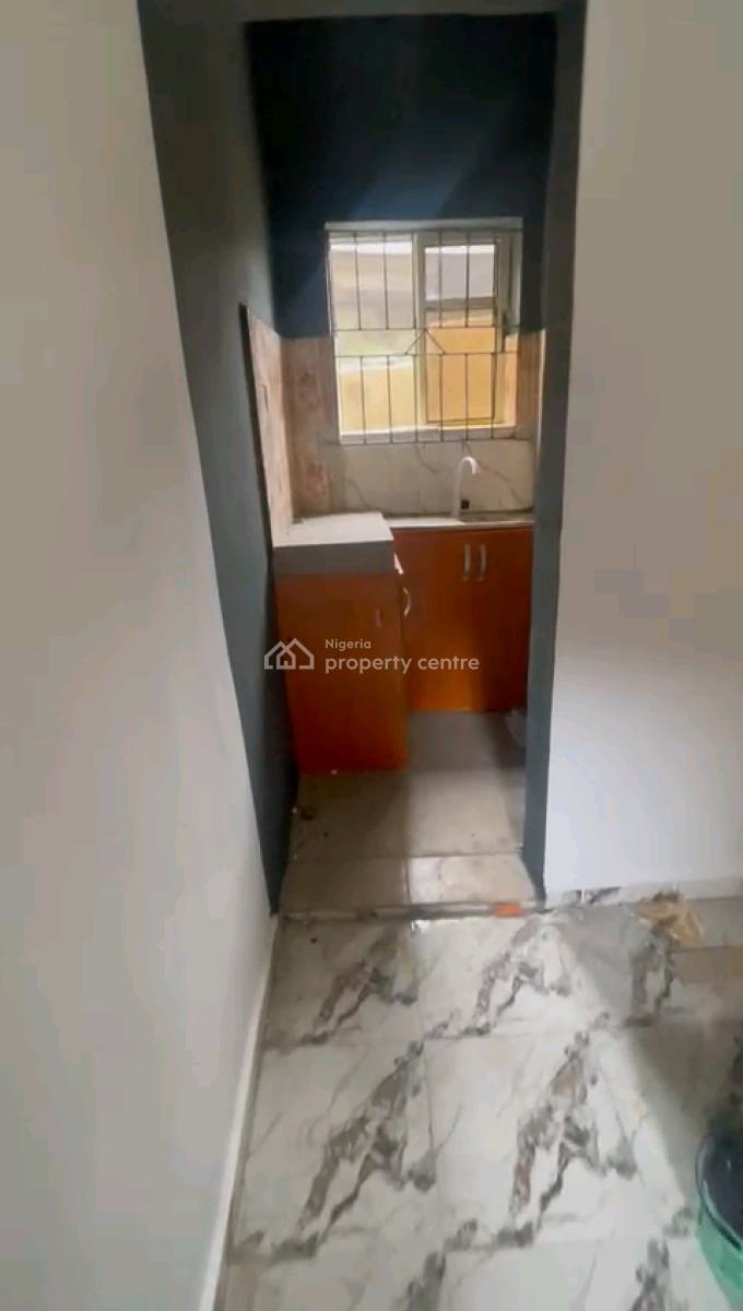 Newly Built Room Self Contain Ground Flat All Tied with Pop and Kitchen Cabinet, Off Diya Street, Gbagada, Lagos, Self Contain (single Rooms) for Rent