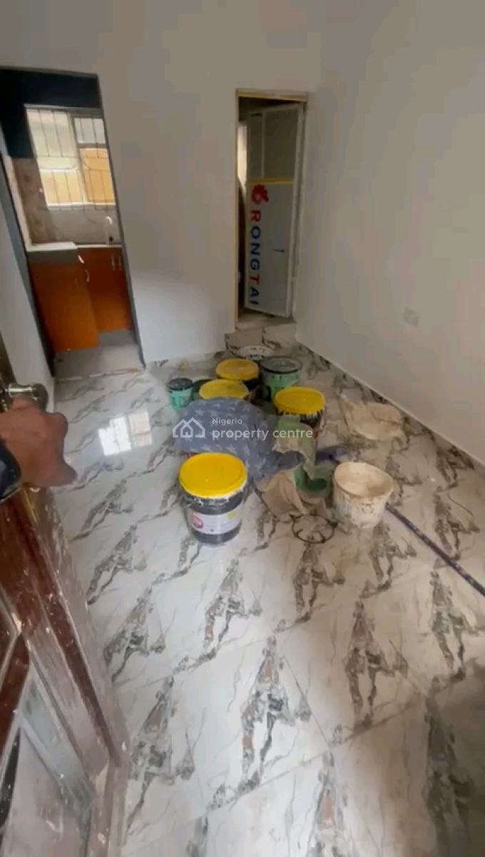 Newly Built Room Self Contain Ground Flat All Tied with Pop and Kitchen Cabinet, Off Diya Street, Gbagada, Lagos, Self Contain (single Rooms) for Rent