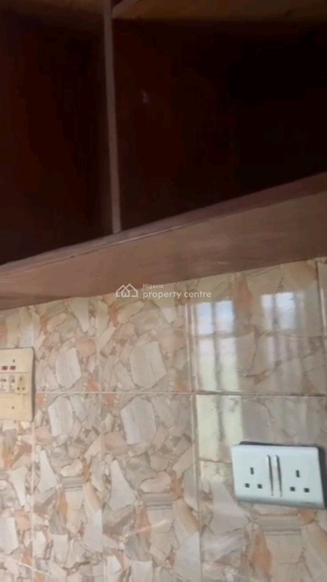 Decent Mini Upflat ,tilled with Kitchen Cabinet in a Well Secured Gate, Owodunni Street, Iwaya, Yaba, Lagos, Mini Flat (room and Parlour) for Rent