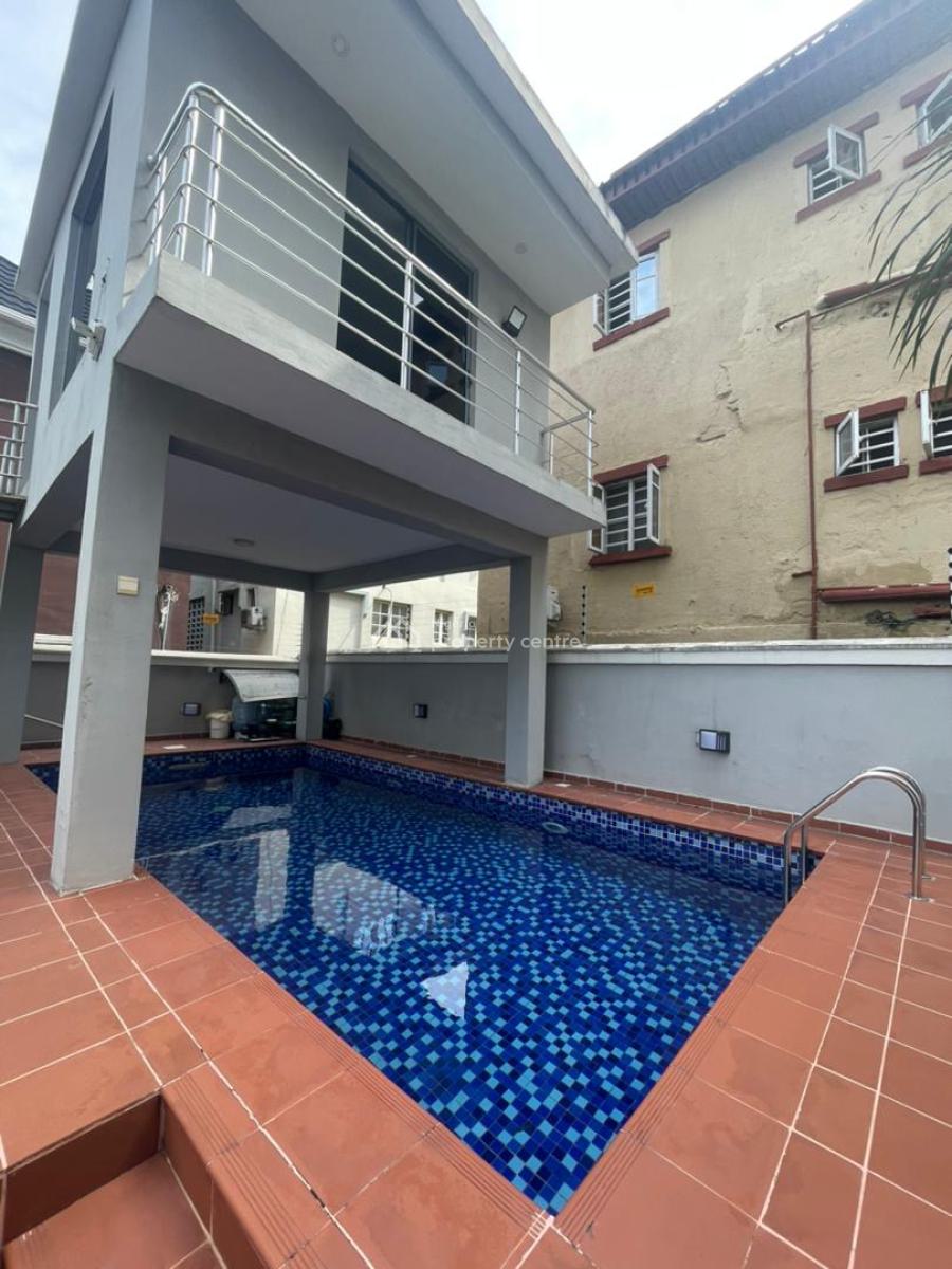Neatly Maintained 4 Bedroom Terrace Duplex with Bq & Pool, Ikate Elegushi, Ikate, Lekki, Lagos, Terraced Duplex for Rent