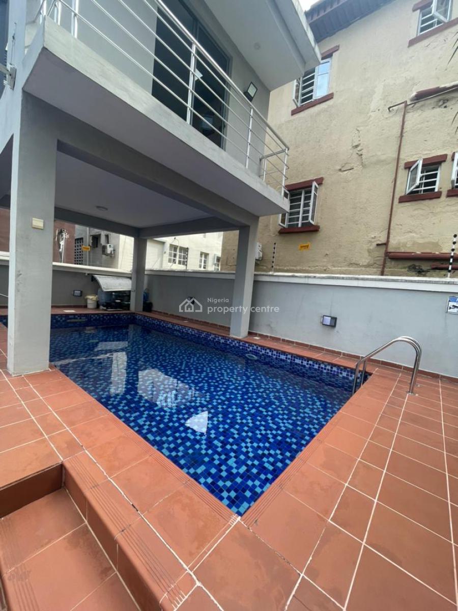 Neatly Maintained 4 Bedroom Terrace Duplex with Bq & Pool, Ikate Elegushi, Ikate, Lekki, Lagos, Terraced Duplex for Rent