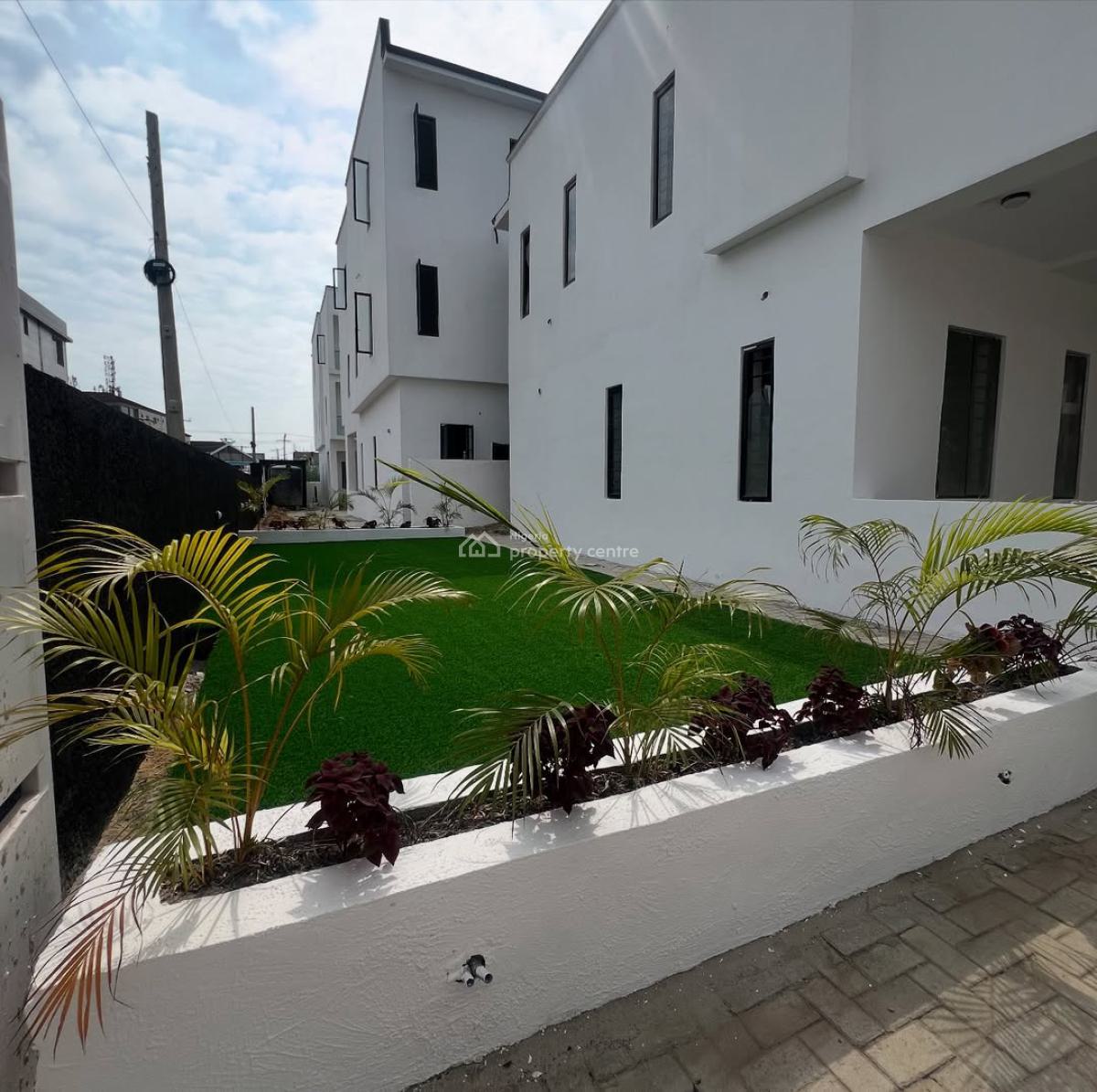 Nicely Finished 4 Bedroom Terrace Duplex Within a Secured Environment, Orchid Road, Lekki, Lagos, Terraced Duplex for Sale