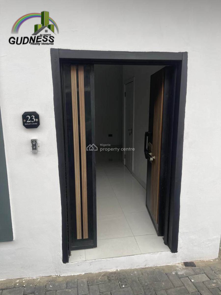 Fully Serviced Luxury Smart Home 4 Bedroom, Behind Pinnock, Osapa, Lekki, Lagos, Semi-detached Duplex for Rent