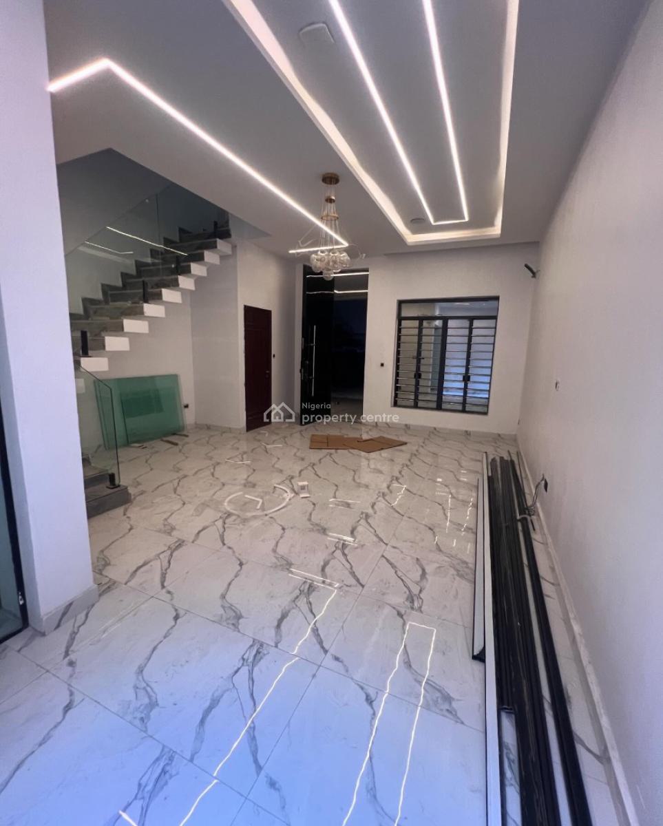 Lovely 4 Bedroom Terrace Duplex with Bq, Osapa London, Osapa, Lekki, Lagos, Terraced Duplex for Sale