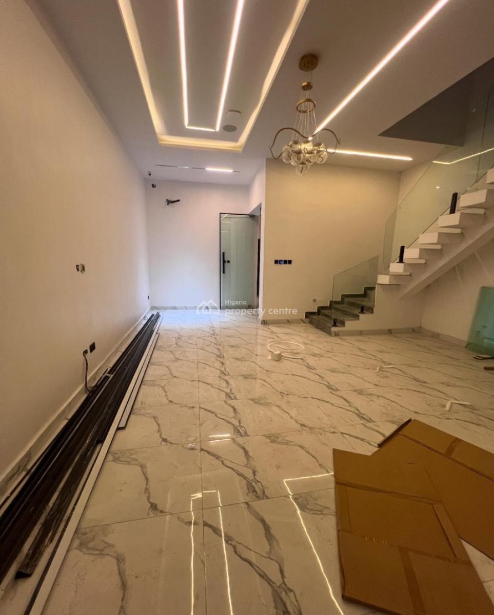 Lovely 4 Bedroom Terrace Duplex with Bq, Osapa London, Osapa, Lekki, Lagos, Terraced Duplex for Sale