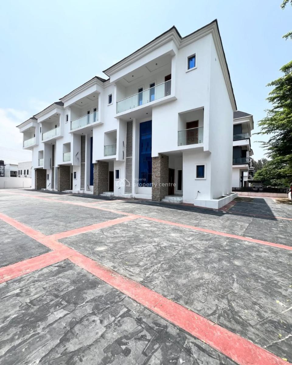 4 Bedroom Terrace Duplex -- Global C of O, Orchid Road, Lekki, Lagos, Terraced Duplex for Sale