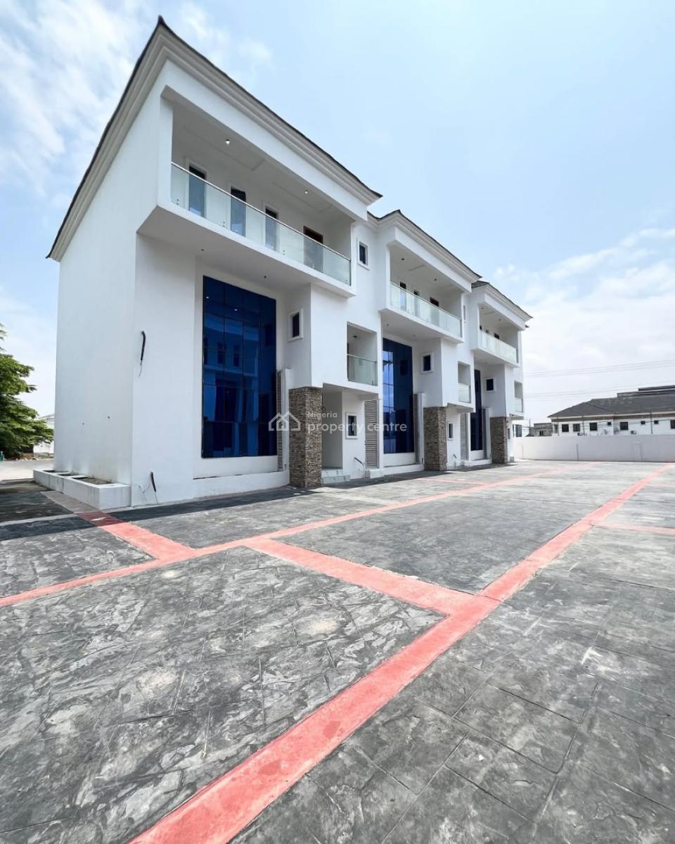 4 Bedroom Terrace Duplex -- Global C of O, Orchid Road, Lekki, Lagos, Terraced Duplex for Sale