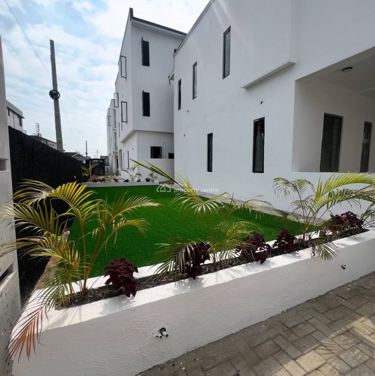 Newly Built 4 Bedroom Terrace Duplex with Bq, Orchid Road, Lekki, Lagos, Terraced Duplex for Sale