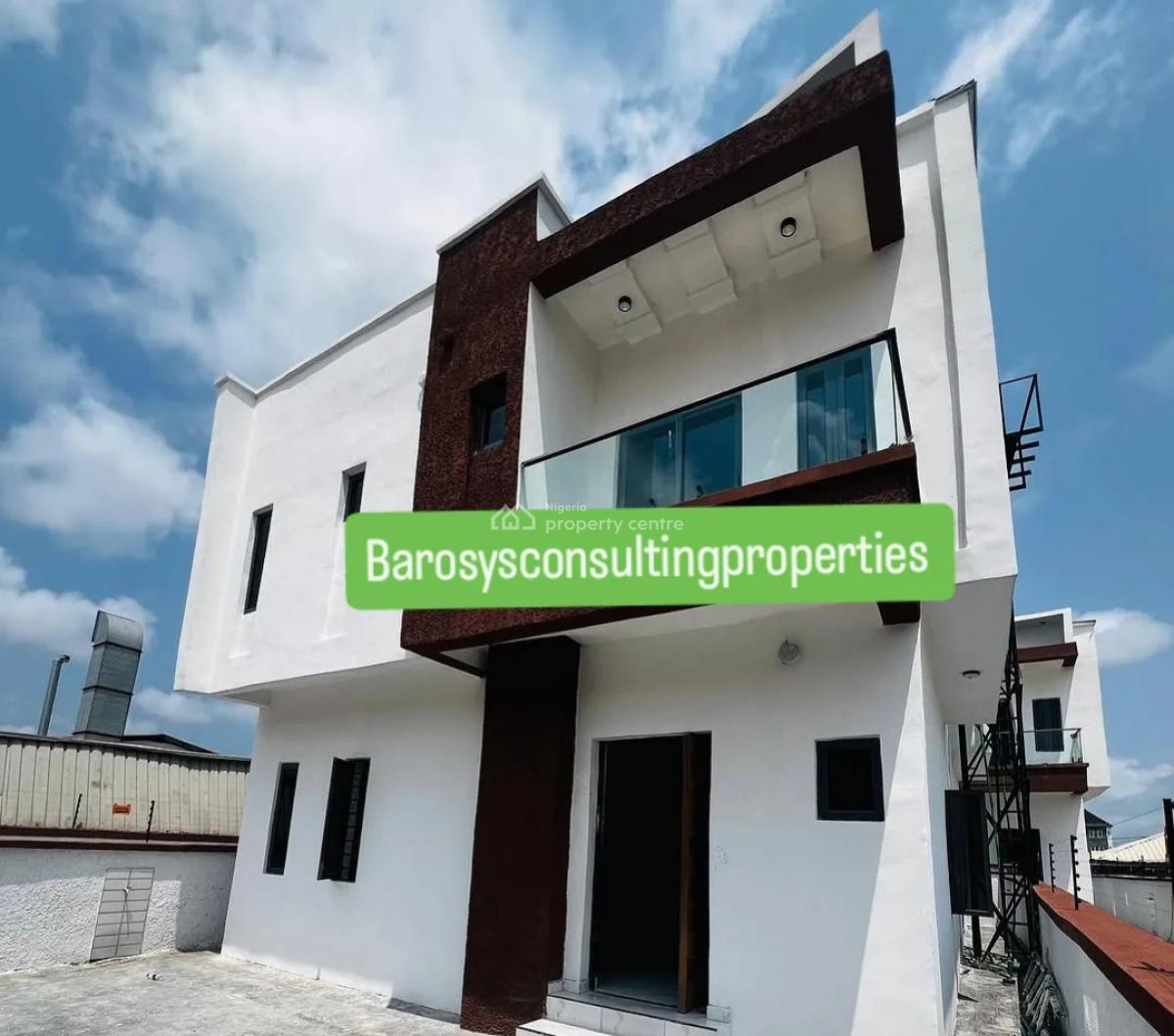 Nicely Finished 5 Bedroom Fully Detached Duplex with Bq Available, Abijo Gra, Ajah, Lagos, Detached Duplex for Sale