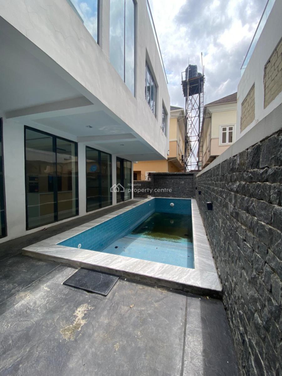 6 Bedroom Fully Detached Duplex with Bq, Cinema, Gym, Penthouse & Pool, Lekki Phase 1, Lekki, Lagos, Detached Duplex for Sale