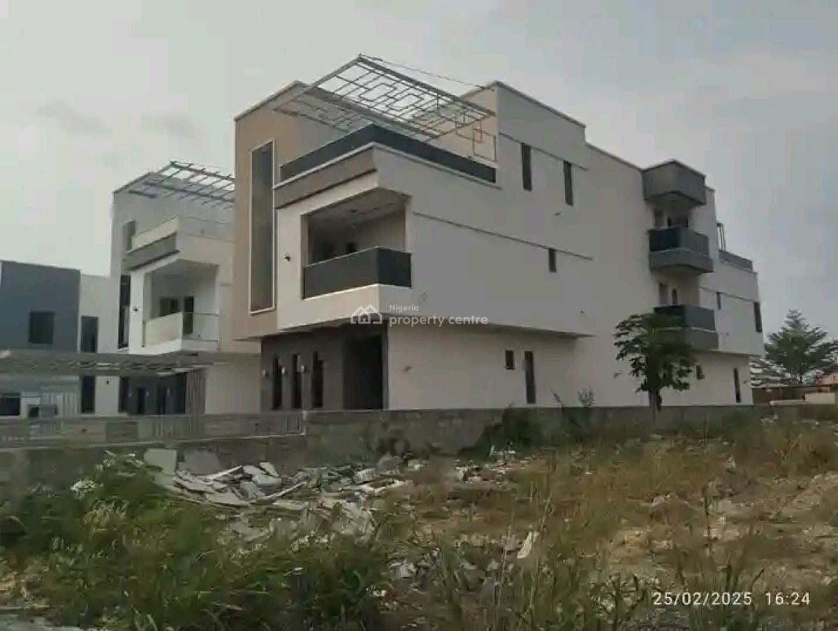 Massive 6 Bedroom Duplex with Swimming Pool, Sangotedo, Ajah, Lagos, Detached Duplex for Sale