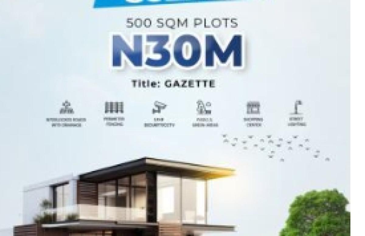 Gazetted Estate Land, Blue Vale Gardens, Museyo, Ibeju Lekki, Lagos, Land for Sale