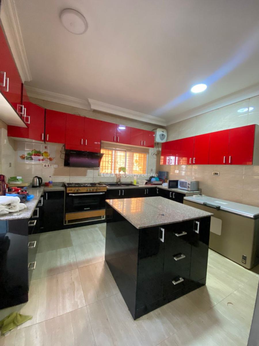 5 Bedroom Furnished Apartment with Two Rooms Bq, Life Camp, Abuja, House for Rent