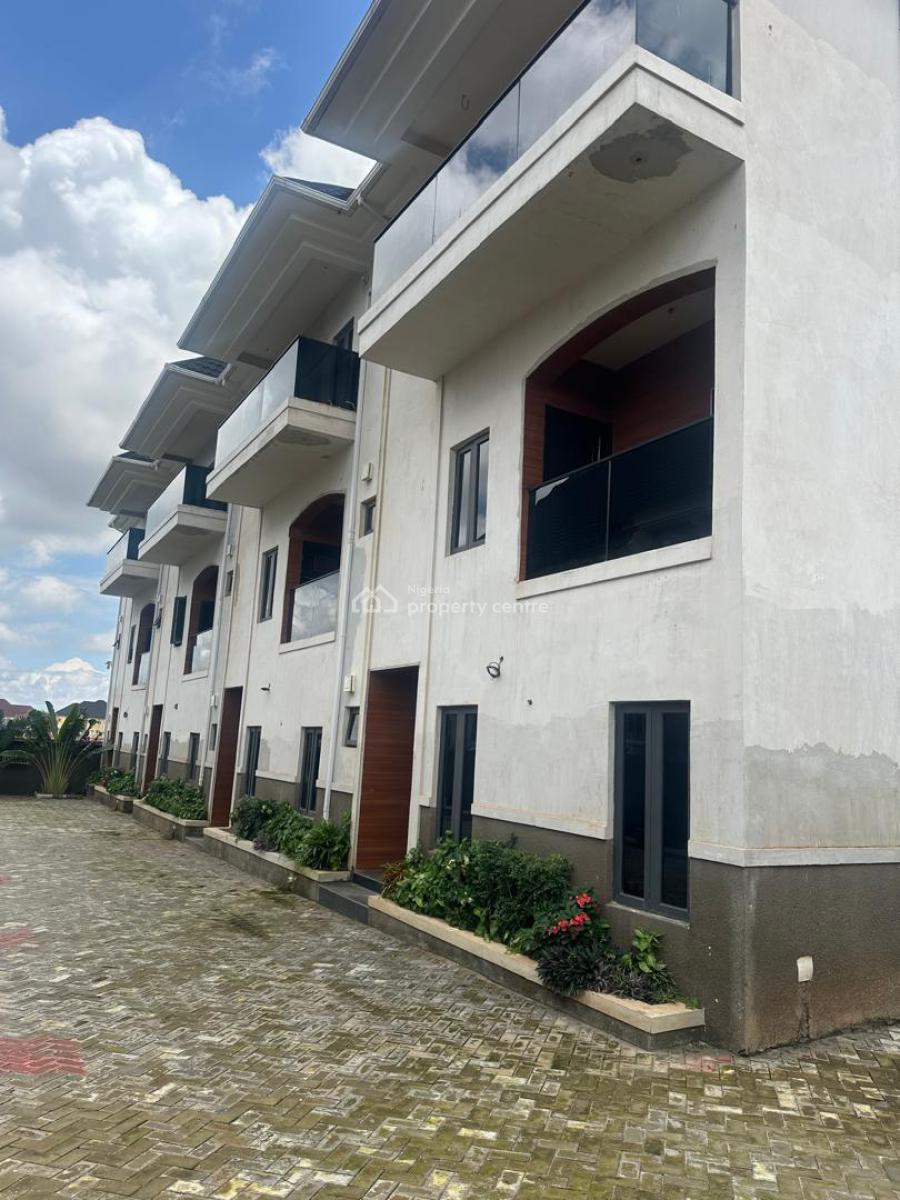 4 Bedrooms Terraced Duplex with  Bq, Life Camp, Abuja, Terraced Duplex for Sale