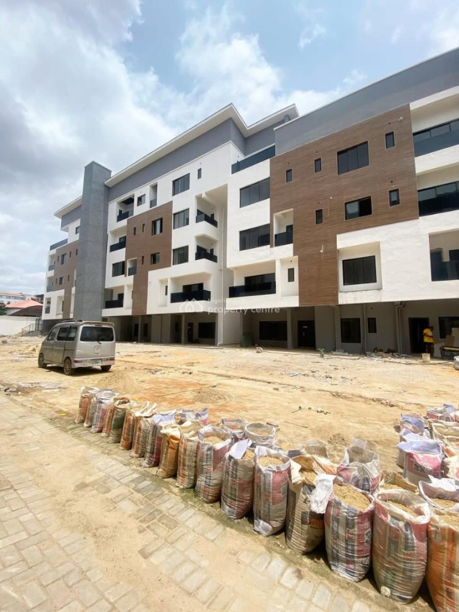 Fully Built 2 Bedroom Serviced Apartment with Swimming Pool., Ikeja Gra, Ikeja, Lagos, Flat / Apartment for Sale