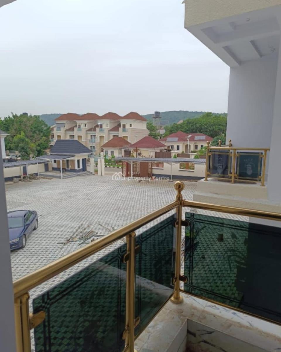 Brandnew 4 Bedroom Duplex with B/q, By Amond Street, Katampe Extension, Katampe, Abuja, Terraced Duplex for Rent