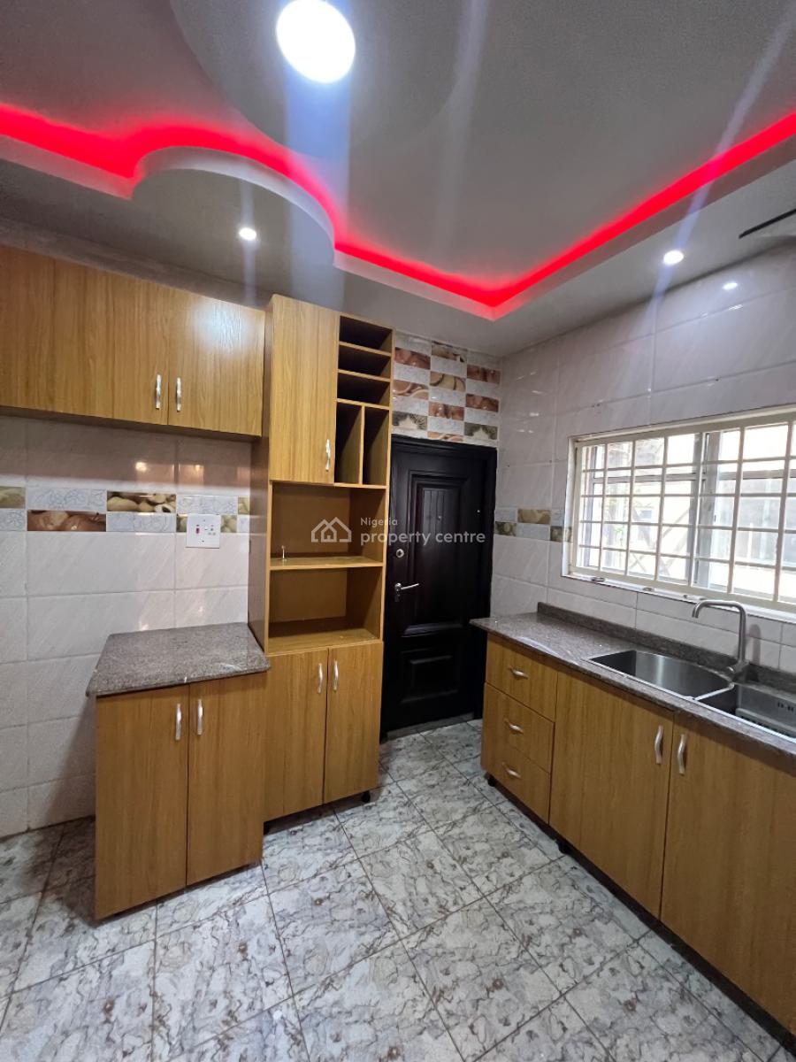 Standard Clean 3 Bedroom Apartment with Balcony, Inside a Well Secured Estate Along Sunnyvale Expressway, Tarred Road, Apo, Abuja, Flat / Apartment for Rent