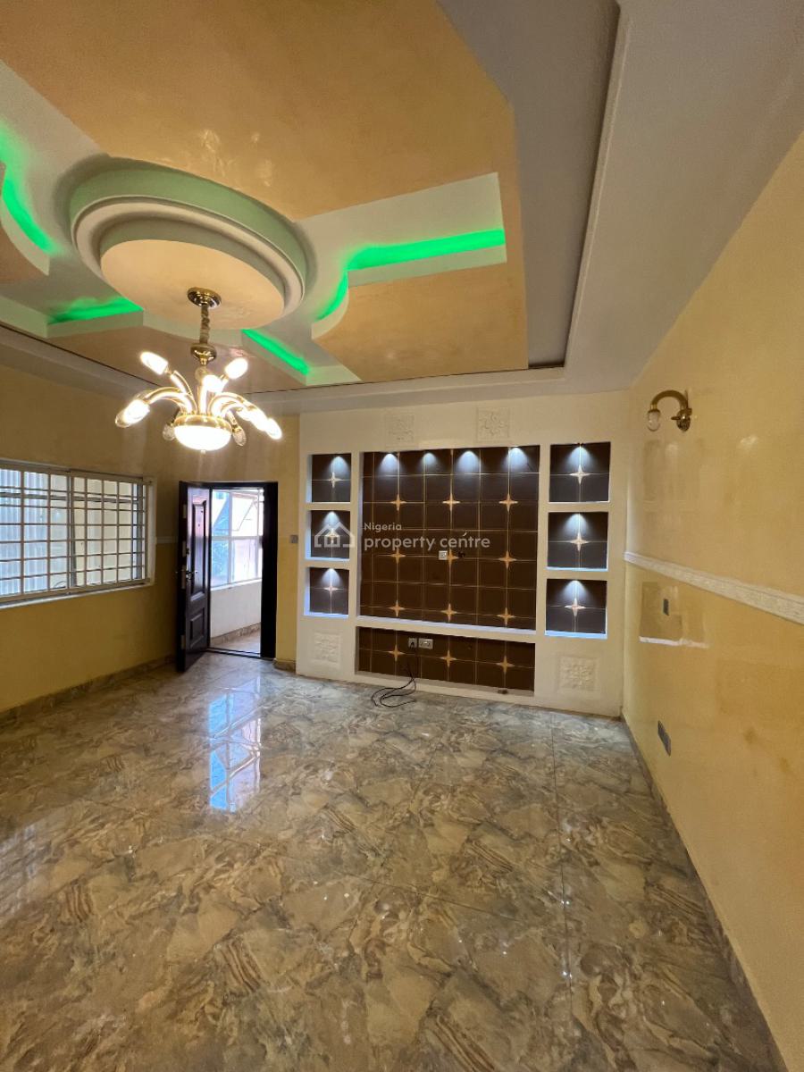 Standard Clean 3 Bedroom Apartment with Balcony, Inside a Well Secured Estate Along Sunnyvale Expressway, Tarred Road, Apo, Abuja, Flat / Apartment for Rent