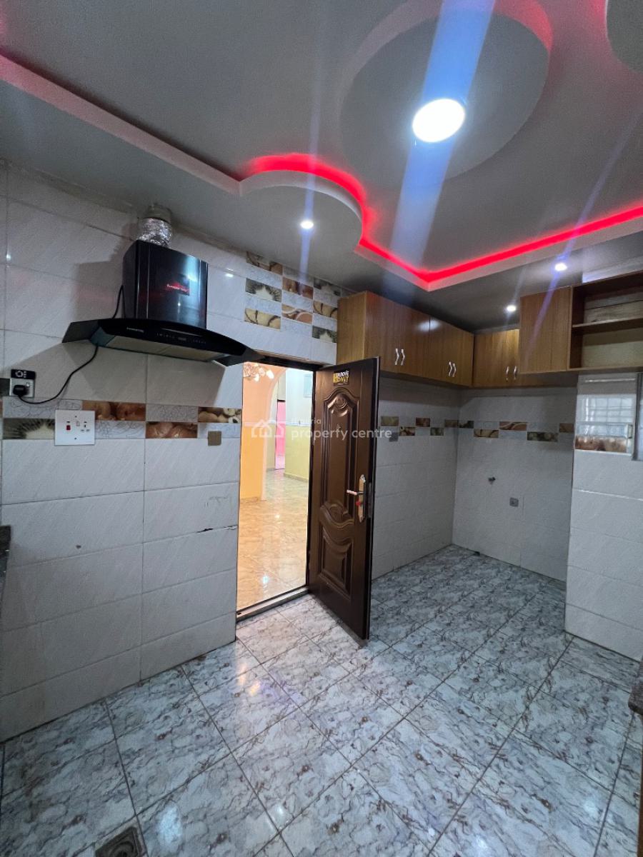 Standard Clean 3 Bedroom Apartment with Balcony, Inside a Well Secured Estate Along Sunnyvale Expressway, Tarred Road, Apo, Abuja, Flat / Apartment for Rent