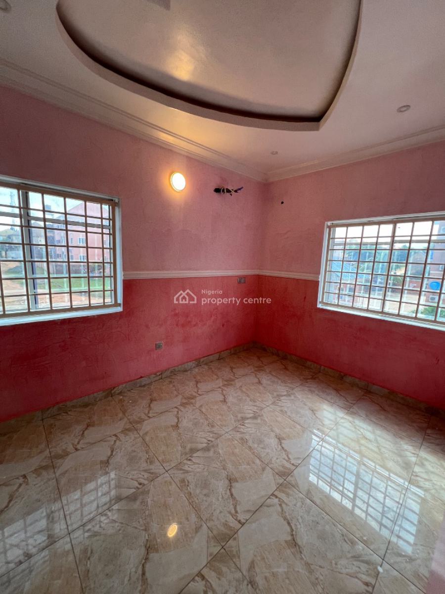 Standard Clean 3 Bedroom Apartment with Balcony, Inside a Well Secured Estate Along Sunnyvale Expressway, Tarred Road, Apo, Abuja, Flat / Apartment for Rent