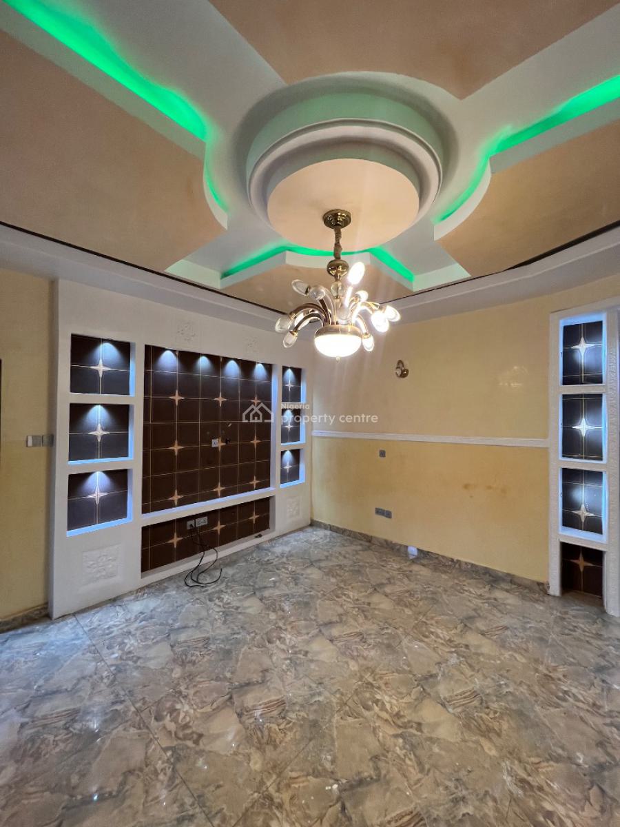 Standard Clean 3 Bedroom Apartment with Balcony, Inside a Well Secured Estate Along Sunnyvale Expressway, Tarred Road, Apo, Abuja, Flat / Apartment for Rent