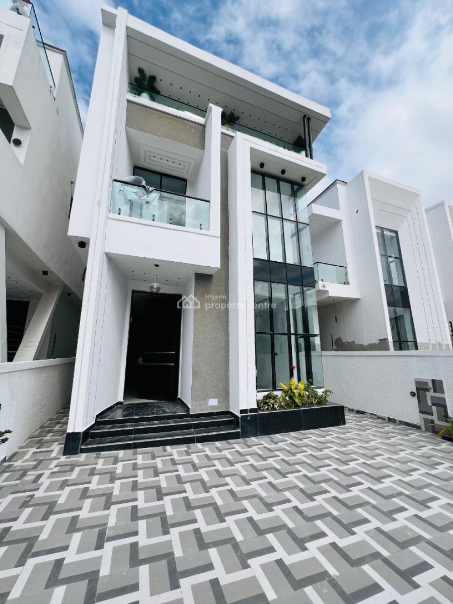 Beautifully Finished 5 Bedroom Detached Duplex with a Swimming Pool, Lekki Palm City Estate, Ajah, Lagos, Detached Duplex for Sale