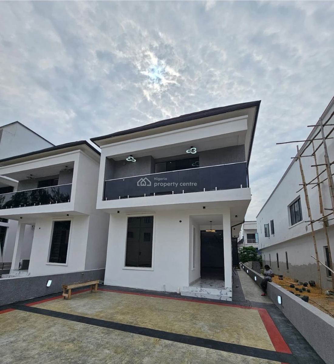 2 Units of 5 Bedroom Semi Detached Duplex with Bq and Swimming Pool, Megamound, Lekki, Lagos, Semi-detached Duplex for Sale