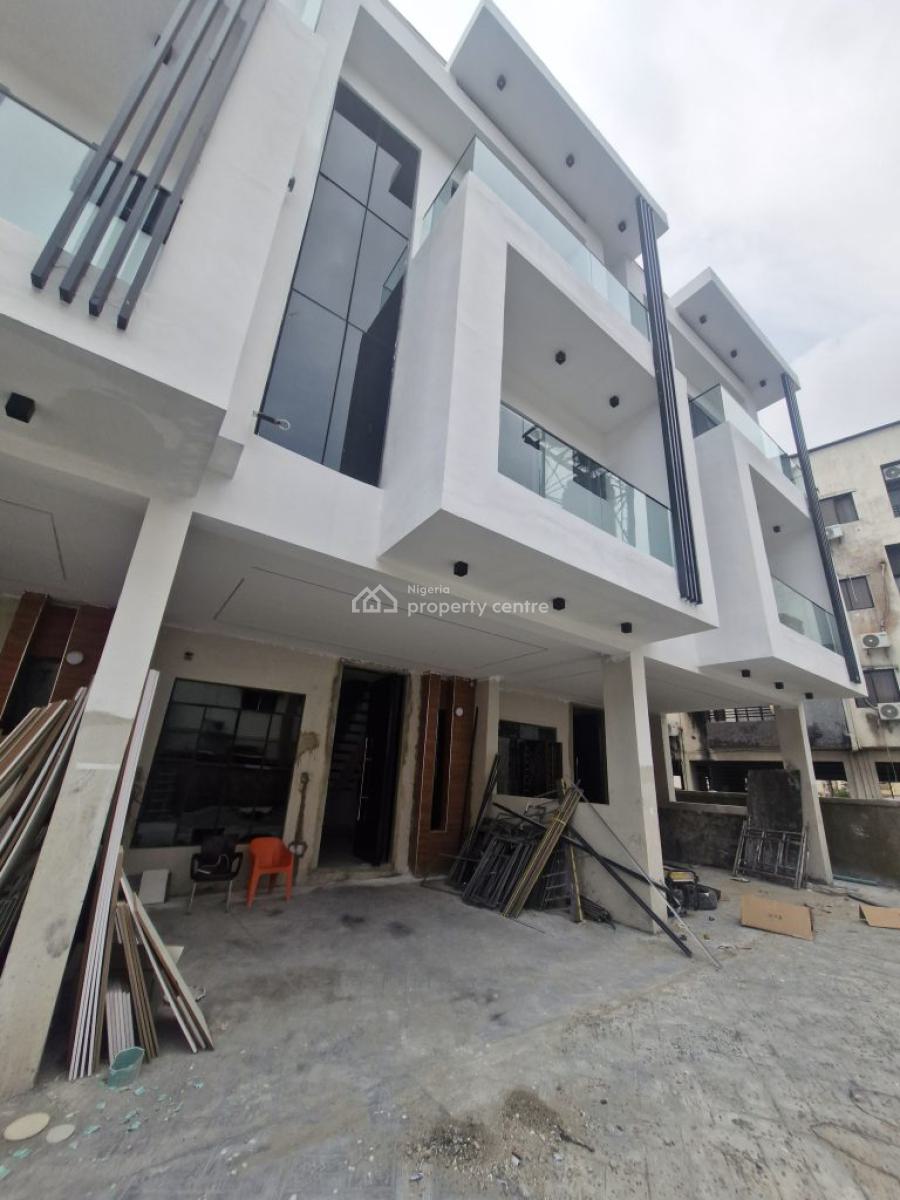 4 Bedroom Terrace Duplex with Modern Design, Osapa London, Osapa, Lekki, Lagos, Terraced Duplex for Sale