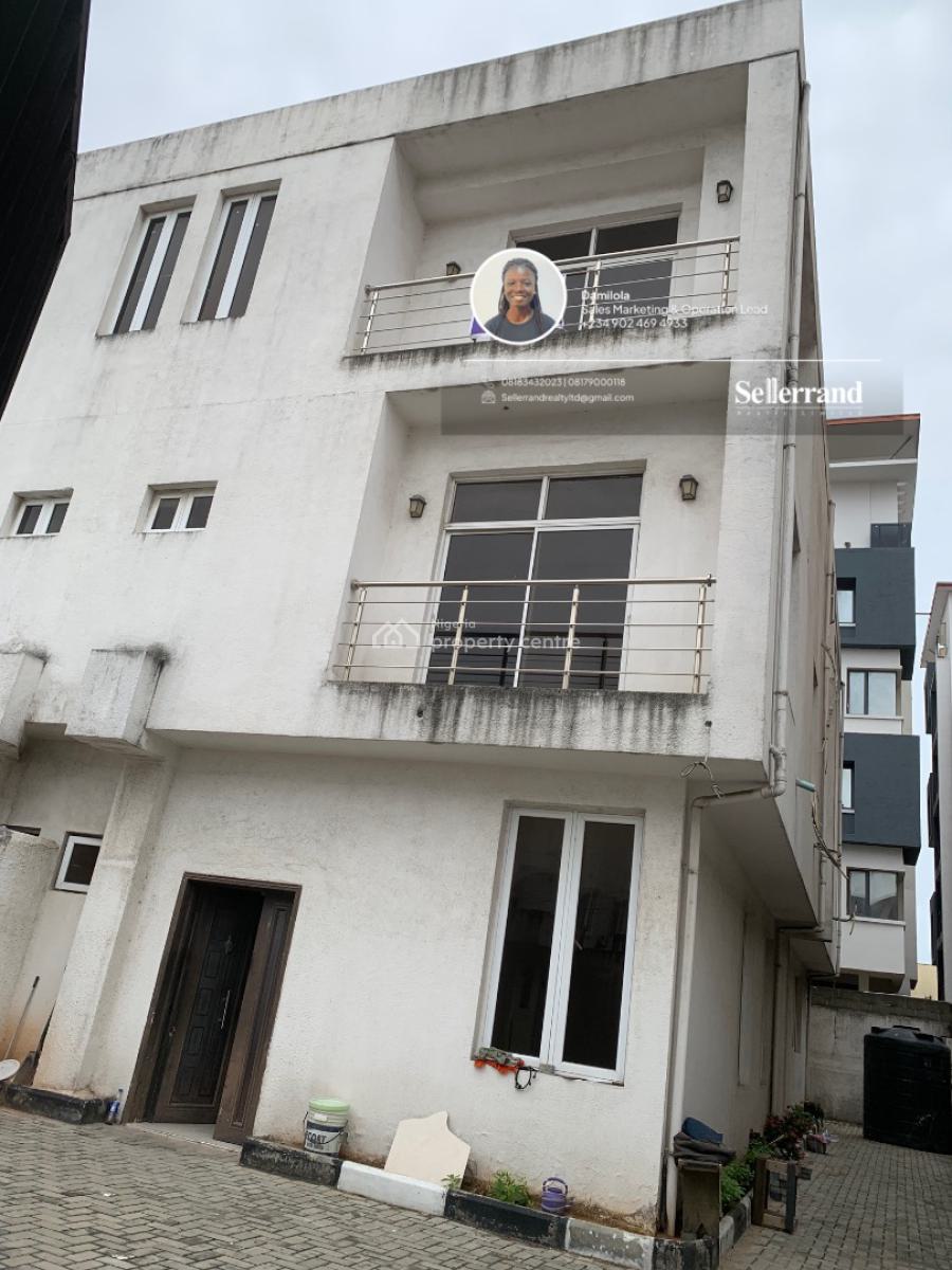 Spacious 4 Bedroom Terrace Duplex with a Bq, Eleghusi, Ikate, Lekki, Lagos, Terraced Duplex for Sale
