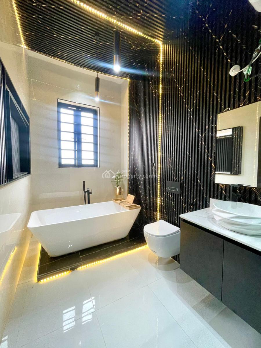 Luxurious 5bedroom Duplex with a Room Bq, Gra Phase 2, Magodo, Lagos, Detached Duplex for Rent