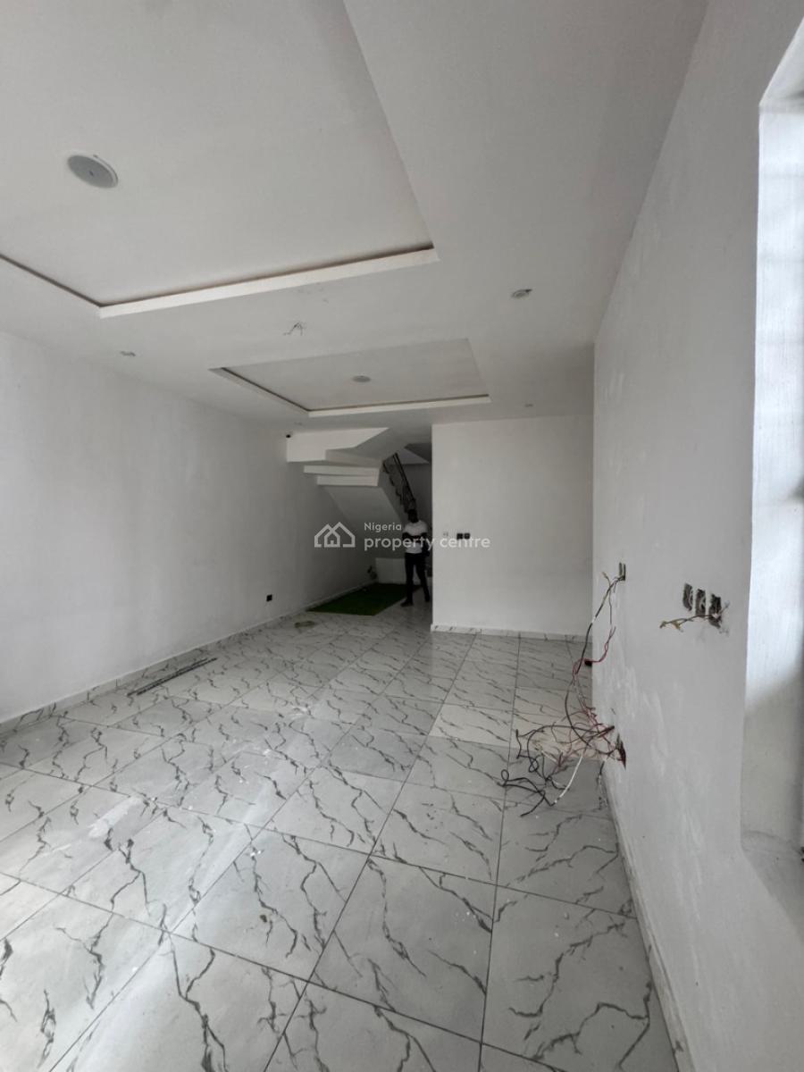 The Most Affordable 4 Bedroom Semi Detached Duplex with Bq, Within a Call to Access Estate After Pinnock Beach, Osapa, Lekki, Lagos, Semi-detached Duplex for Sale