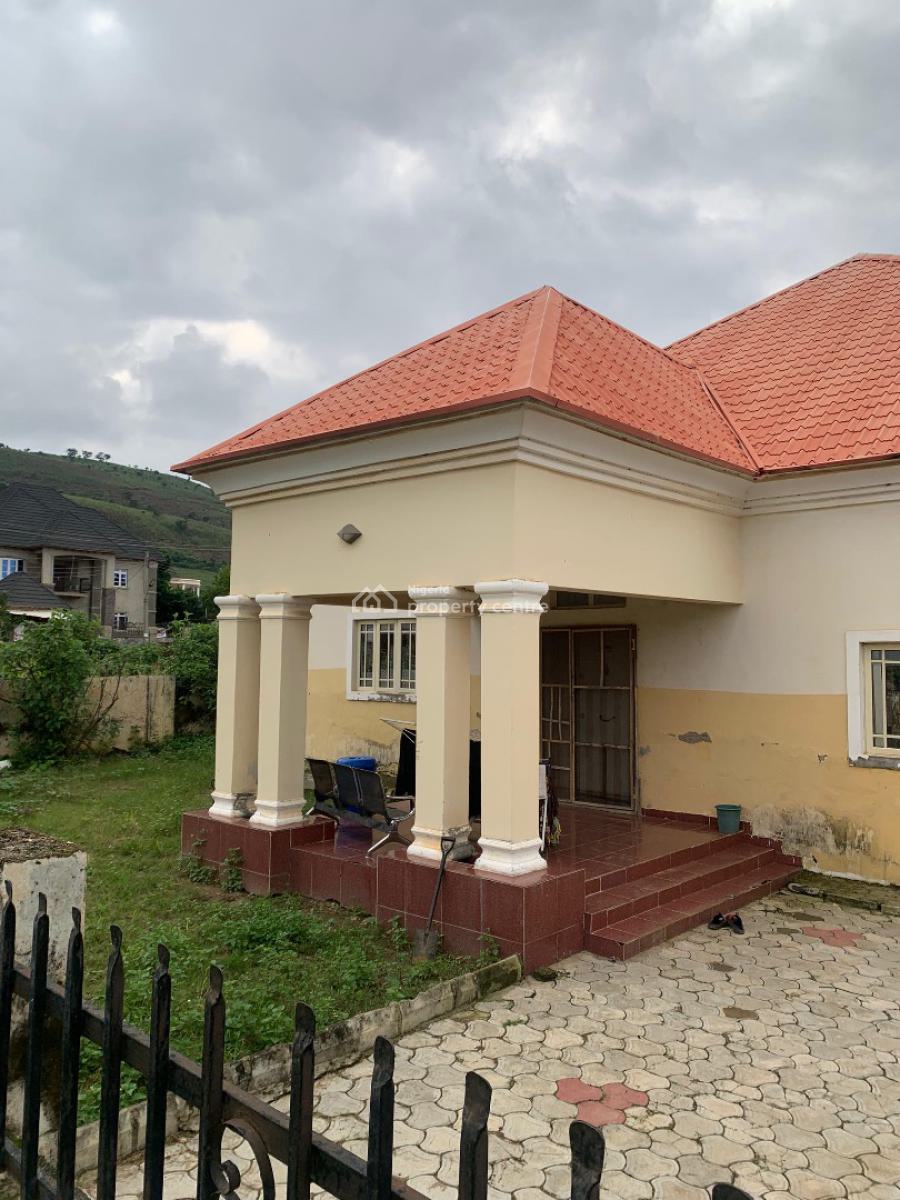 Distress 4 Bedroom Detached Bungalow, Post Service Military Estate, Kurudu, Abuja, Detached Bungalow for Sale