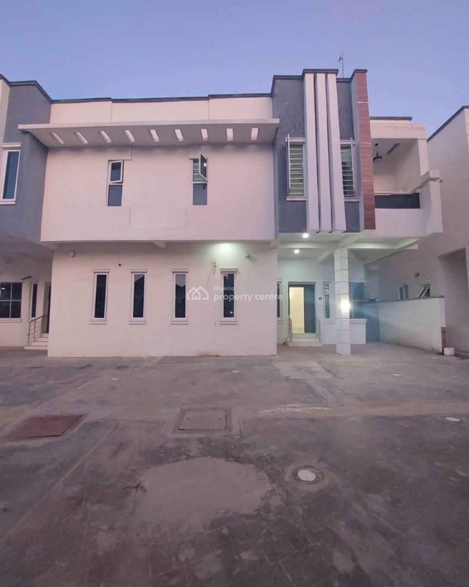 Serviced 4 Bedroom Semi Detached Duplex with Bq, Royal Pine Estate , Gate 1 Orchid Road Lekki Lagos, Lekki, Lagos, Semi-detached Duplex for Rent