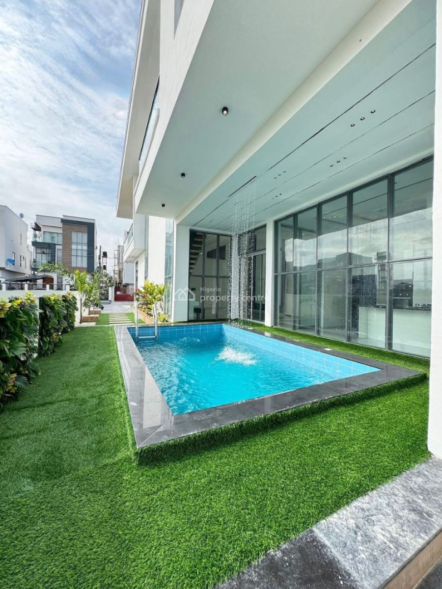 Smart Luxury 5 Bedroom Duplex with Swimming Pool, Pentfloor, Cinema, Osapa London, Lekki, Lagos, Detached Duplex for Sale